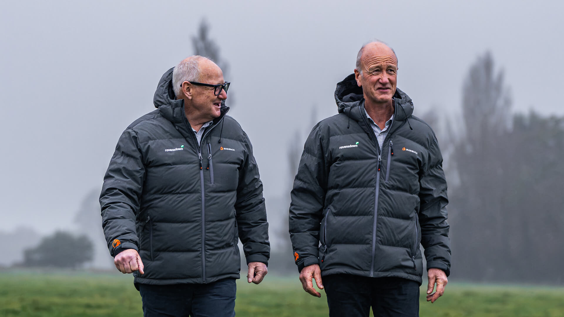 CEO And Board Chairman At Ravensdown Smiling And Walking In Pasture On Farm